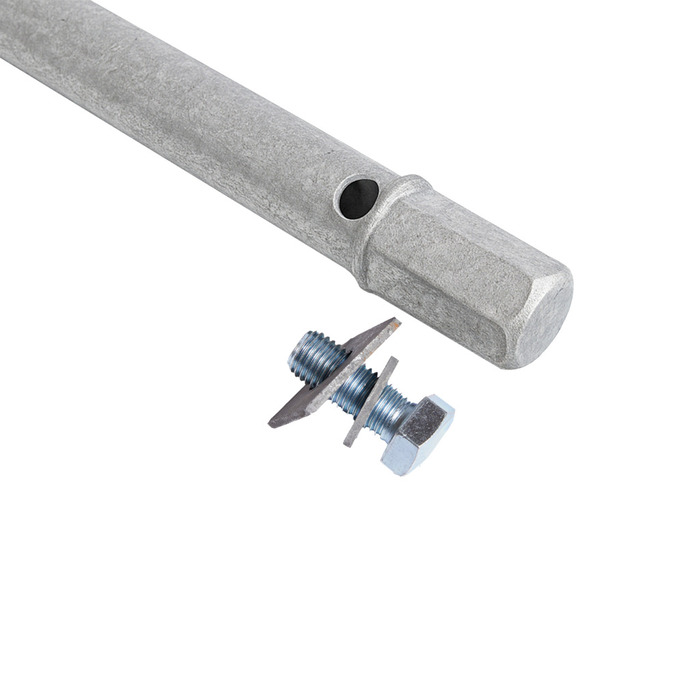 Markskruv Galvad Ø25 x 750 mm Hortus